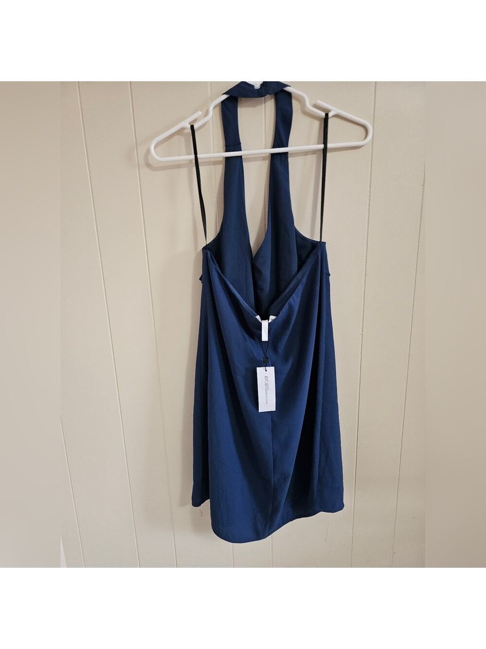 BCBGeneration Blue Ruffle Dress - Picture 6 of 7